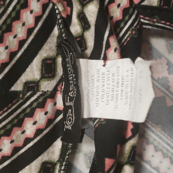 Dress geometric pattern - Picture 3 of 4